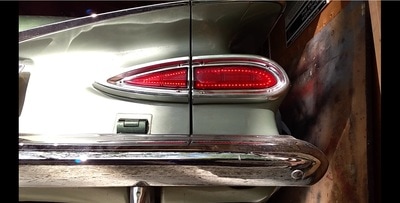 1959 Impala El Camino Rear Body Light Harness Rear Section Each 
